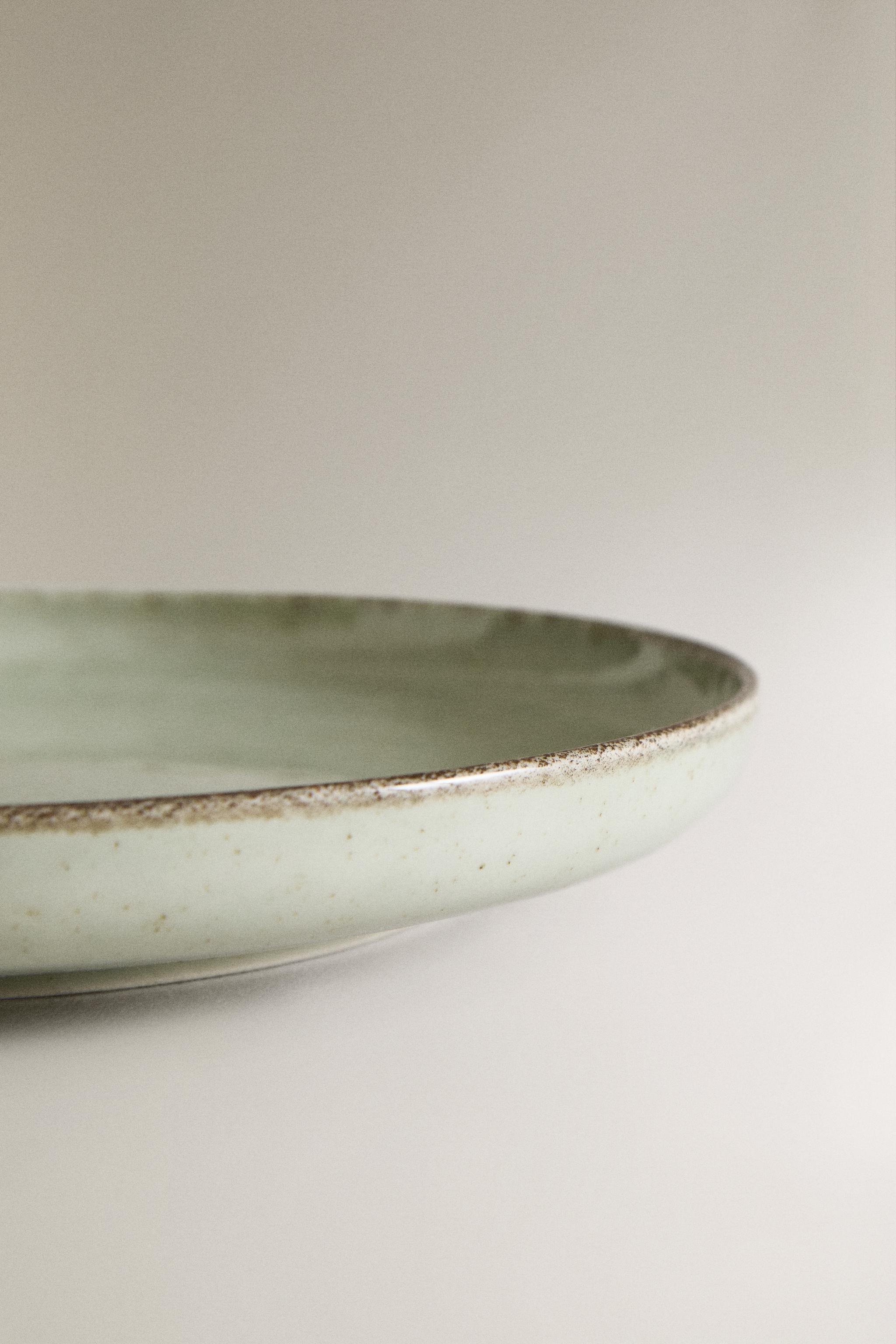 ASSIETTE À DESSERT PORCELAINE BORD ANTIQUE